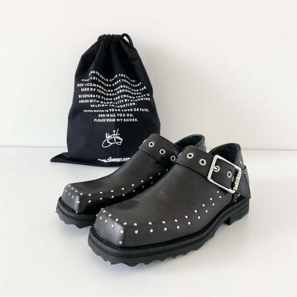 John Fluevog Shoes - John Fluevog Foyt Slip-On Buckle Shoes